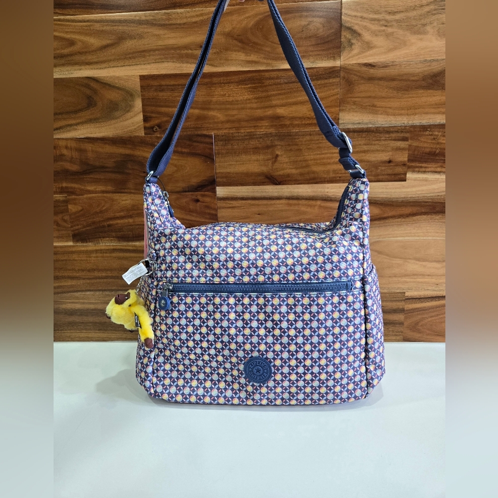 Kipling Bag Crossbody Adjustable Shoulder Bag Multicolor NEW ALENYA